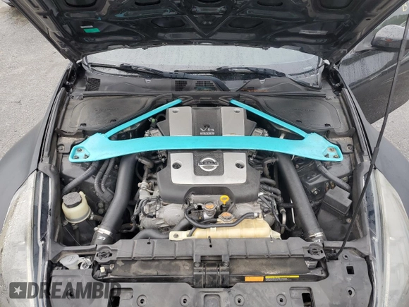 2012 Nissan 370Z Touring with VIN JN1AZ4FH1CM370100, listed as a Copart auction lot 81539854 with 0 mi miles and Salvage Title. Bid and sale history available at carsss.com. Image 11.