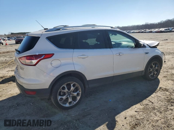 2013 Ford Escape Titanium с VIN 1FMCU0J96DUD67980, выставлен на аукционе Copart как лот 87187974 с пробегом 107 284 миль миль и Списание • Salvage title. История ставок и продаж доступна на DreamBid. Изображение 3.