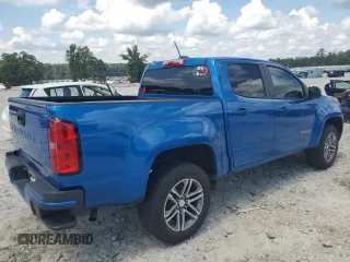 2021 Chevrolet Colorado 2WD Work Truck with VIN 1GCGSBEA1M1253365, listed as a Copart auction lot 66884955 with 85,357 mi miles and Clean title. Bid and sale history available at DreamBid. Image 3.