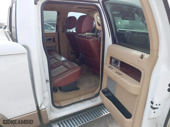 2011 Ford F-150 XL with VIN 1FTFW1CF3BKE08191, listed as a IAAI auction lot 41737384 with 155,948 mi miles. Bid and sale history available at carsss.com. Image 8.
