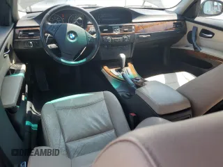 2011 BMW 3 Series 328i with VIN WBAPH5C52BA446396, listed as a Copart auction lot 62538425 with 129,847 mi miles and Salvage title. Bid and sale history available at DreamBid. Image 8.