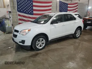 2015 Chevrolet Equinox LS z VIN 1GNALAEK6FZ110882, wystawiony jako Copart lot #45089964 z przebiegiem 133 102 mil mil oraz Szkoda całkowita • Salvage title. Historia ofert i sprzedaży dostępna na DreamBid. Obrazek 1.