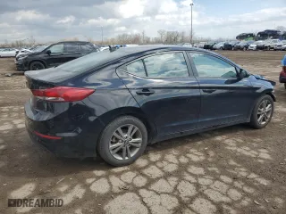2018 Hyundai Elantra SEL with VIN 5NPD84LF9JH363872, listed as a Copart auction lot 53929055 with 160,093 mi miles and Clean Title. Bid and sale history available at carsss.com. Image 3.