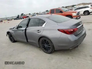 2020 Infiniti Q50 Luxe z VIN JN1EV7AP9LM202864, wystawiony jako Copart lot #57360645 z przebiegiem 82 472 mil mil oraz Czysty tytuł • Clean title. Historia ofert i sprzedaży dostępna na DreamBid. Obrazek 2.