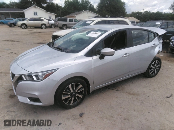 2022 Nissan Versa SV with VIN 3N1CN8EV2NL821003, listed as a IAAI auction lot 42468533 with 32,460 mi miles and . Bid and sale history available at DreamBid. Image 17.