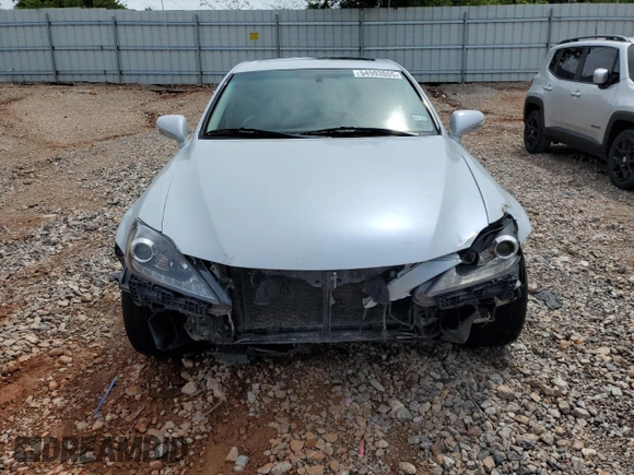 2011 Lexus IS 250 with VIN JTHBF5C24B5138307, listed as a Copart auction lot 54593805 with 191,395 mi miles and Clean Title. Bid and sale history available at DreamBid. Image 5.