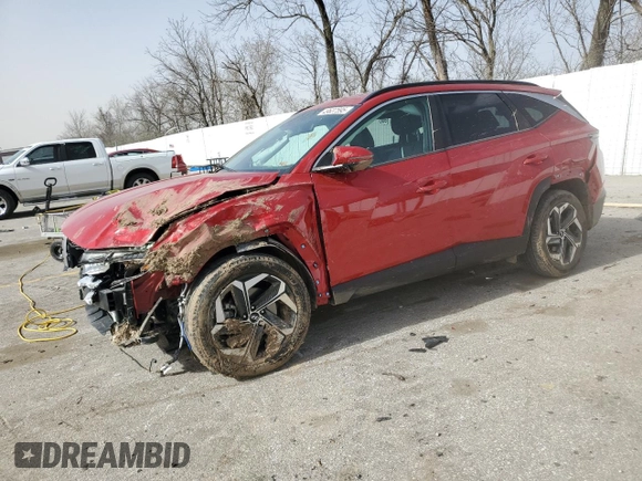 2022 Hyundai Tucson SEL with VIN 5NMJCCAE7NH064616, listed as a Copart auction lot 49637595 with 37,330 mi miles and Salvage Title. Bid and sale history available at carsss.com. Image 1.