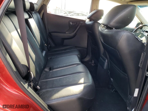 2006 Nissan Murano SE with VIN JN8AZ08W26W525638, listed as a Copart auction lot 66884083 with 184,381 mi miles and Salvage Title. Bid and sale history available at carsss.com. Image 10.