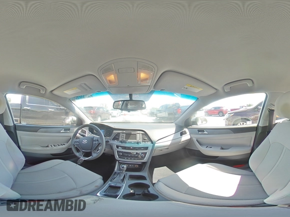 2015 Hyundai Sonata 2.4L SE with VIN 5NPE24AF5FH185412, listed as a Copart auction lot 53329505 with 90,018 mi miles and Salvage Title. Bid and sale history available at carsss.com. Image 14.