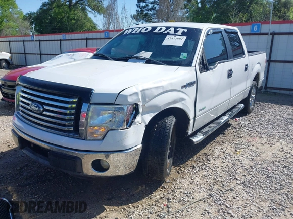 2012 Ford F-150 XL with VIN 1FTFW1CT8CFA09809, listed as a IAAI auction lot 41972801 with 164,245 mi miles. Bid and sale history available at carsss.com. Image 18.