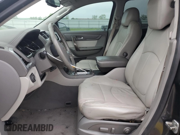 2013 GMC Acadia SLT with VIN 1GKKRRKD6DJ217950, listed as a Copart auction lot 50100785 with 139,592 mi miles and Salvage Title. Bid and sale history available at carsss.com. Image 7.
