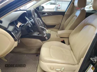 2012 Audi A6 Premium Plus with VIN WAUGGAFC6CN168991, listed as a Copart auction lot 47970195 with 117,628 mi miles and Salvage title. Bid and sale history available at DreamBid. Image 7.