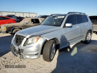 2013 Mercedes-Benz GLK with VIN WDCGG8JB7DG135105, listed as a Copart auction lot 43610875 with 128,741 mi miles and Salvage Title. Bid and sale history available at carsss.com. Image 1.