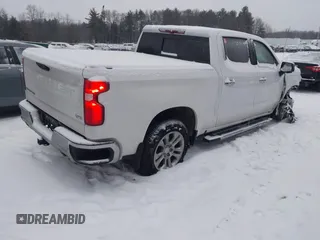 2024 Chevrolet Silverado 1500 LTZ with VIN 1GCUDGED0RZ401759, listed as a IAAI auction lot 41177004 with 2,514 mi miles and . Bid and sale history available at DreamBid. Image 4.