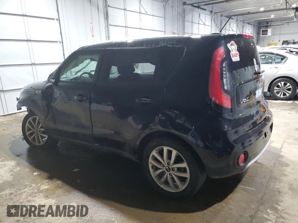 2019 Kia Soul + with VIN KNDJP3A59K7694323, listed as a Copart auction lot 44207085 with 35,252 mi miles and Salvage Title. Bid and sale history available at DreamBid. Image 2.