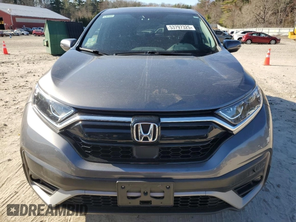 2021 Honda CR-V EX with VIN 2HKRW2H56MH627862, listed as a Copart auction lot 53797325 with 0 mi miles and Salvage Title. Bid and sale history available at carsss.com. Image 5.