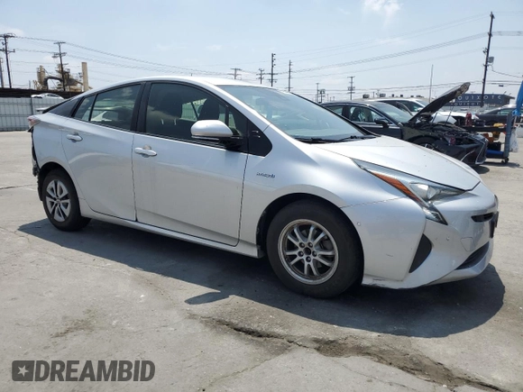 2018 Toyota Prius Two with VIN JTDKBRFU9J3585615, listed as a Copart auction lot 55527685 with 118,933 mi miles and Salvage Title. Bid and sale history available at DreamBid. Image 4.