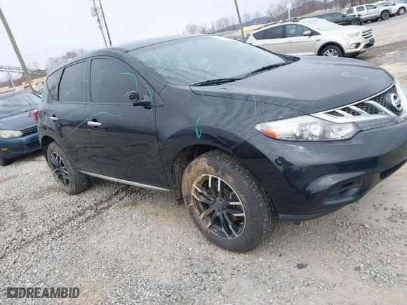 2014 Nissan Murano S with VIN JN8AZ1MU2EW402544, listed as a IAAI auction lot 41732067 with 148,773 mi miles. Bid and sale history available at carsss.com. Image 1.