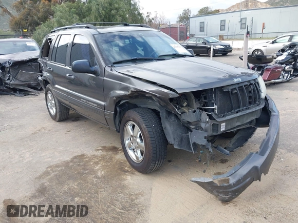 2004 Jeep Grand Cherokee Limited with VIN 1J8GX58N34C360819, listed as a IAAI auction lot 41816348 with 144,609 mi miles and . Bid and sale history available at DreamBid. Image 1.