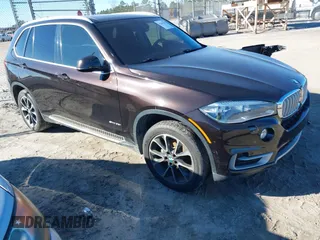 2015 BMW X5 sDrive35i with VIN 5UXKR2C51F0H34822, listed as a IAAI auction lot 41367961 with 90,220 mi miles. Bid and sale history available at carsss.com. Image 1.