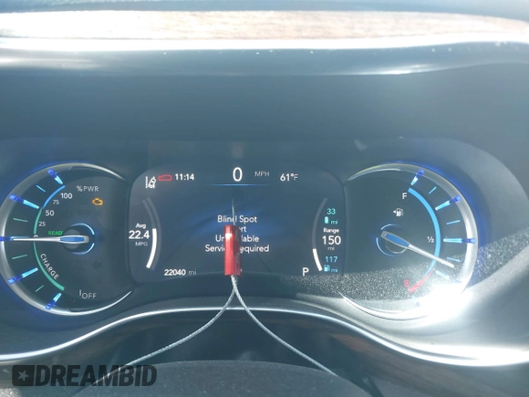 2022 Chrysler Pacifica Hybrid Limited with VIN 2C4RC1S74NR112960, listed as a IAAI auction lot 41584818 with 22,040 mi miles and . Bid and sale history available at DreamBid. Image 7.