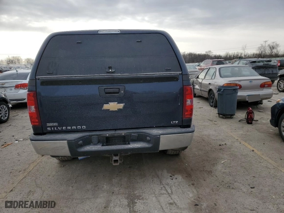 2009 Chevrolet Silverado 1500 LTZ with VIN 1GCEK39079Z194510, listed as a Copart auction lot 41853545 with 0 mi miles and Salvage Title. Bid and sale history available at carsss.com. Image 6.