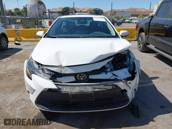 2024 Toyota Corolla LE with VIN JTDB4MEEXR3024245, listed as a IAAI auction lot 42353374 with 25,813 mi miles and . Bid and sale history available at DreamBid. Image 12.
