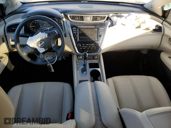 2023 Nissan Murano SL with VIN 5N1AZ2CJ4PC140728, listed as a Copart auction lot 49227245 with 19,000 mi miles and Salvage Title. Bid and sale history available at DreamBid. Image 8.