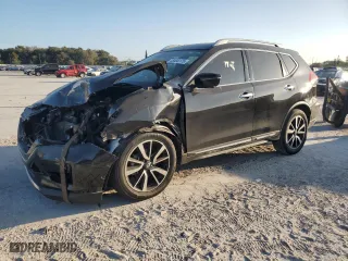 2019 Nissan Rogue SL with VIN 5N1AT2MT2KC738858, listed as a Copart auction lot 45504175 with 90,776 mi miles and Non Repairable. Bid and sale history available at carsss.com. Image 1.