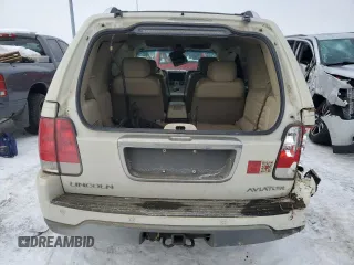 2004 Lincoln Aviator Luxury with VIN 5LMEU88H04ZJ25027, listed as a Copart auction lot 87581655 with 217,485 mi miles and Salvage Title. Bid and sale history available at DreamBid. Image 6.