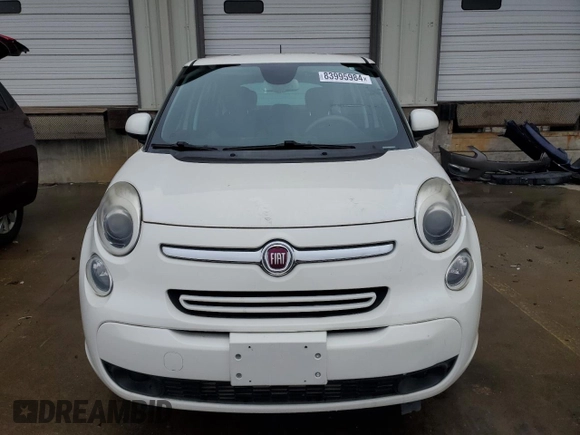 2014 FIAT 500L Easy with VIN ZFBCFABH3EZ028210, listed as a Copart auction lot 83995984 with Not Provided miles and Salvage Title. Bid and sale history available at DreamBid. Image 5.