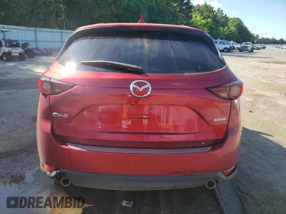 2018 Mazda CX-5 Grand Touring with VIN JM3KFADM9J0398036, listed as a Copart auction lot 62284145 with 118,827 mi miles and Salvage title. Bid and sale history available at DreamBid. Image 6.