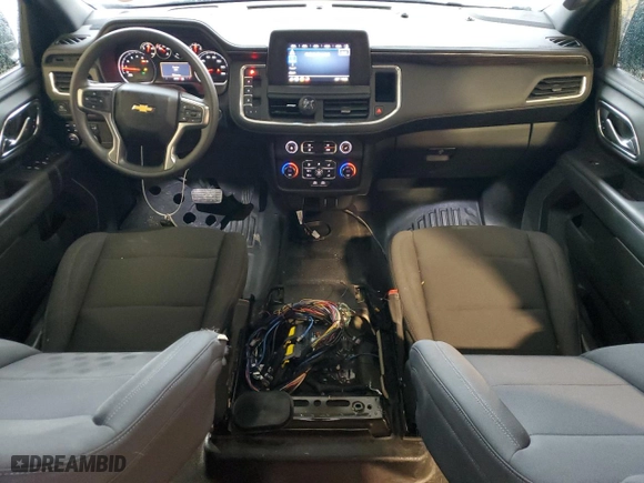 2022 Chevrolet Tahoe Commercial with VIN 1GNSKLED5NR271095, listed as a Copart auction lot 81087534 with 23,252 mi miles and Salvage Title. Bid and sale history available at carsss.com. Image 8.