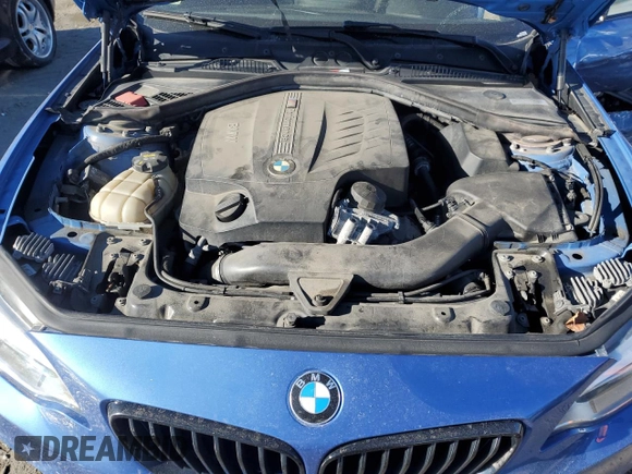 2016 BMW 2 Series M235i xDrive with VIN WBA1J9C55GV371825, listed as a Copart auction lot 42714675 with 86,108 mi miles and Salvage Title. Bid and sale history available at carsss.com. Image 11.