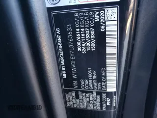 2020 Mercedes-Benz Metris with VIN W1WV0FEY7L3763633, listed as a Copart auction lot 82756324 with 35,263 mi miles and Salvage Title. Bid and sale history available at DreamBid. Image 13.