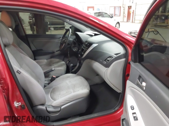 2016 Hyundai Accent SE with VIN KMHCT4AE7GU071524, listed as a IAAI auction lot 41973414 with 97,923 mi miles. Bid and sale history available at carsss.com. Image 5.