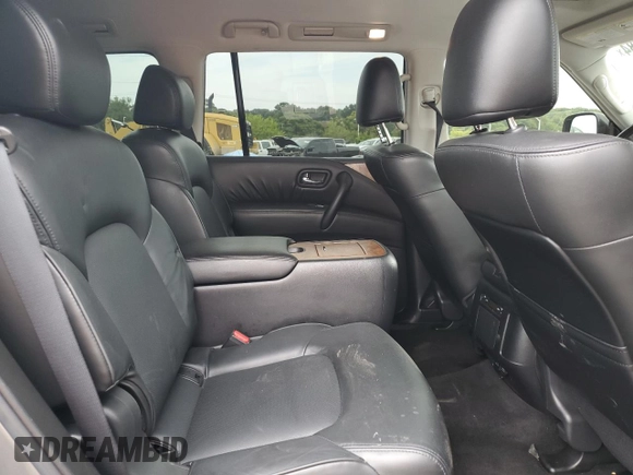 2021 Nissan Armada SL with VIN JN8AY2BA9M9372649, listed as a Copart auction lot 63675084 with 76,450 mi miles and Salvage Title. Bid and sale history available at carsss.com. Image 11.