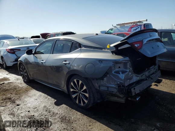 2016 Nissan Maxima SV z VIN 1N4AA6AP0GC421960, wystawiony jako Copart lot #52119425 z przebiegiem 206 975 mil mil oraz Szkoda całkowita • Salvage title. Historia ofert i sprzedaży dostępna na DreamBid. Obrazek 2.