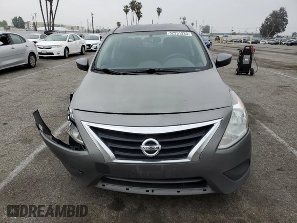 2016 Nissan Versa S with VIN 3N1CN7AP5GL916904, listed as a Copart auction lot 52231235 with 320,229 mi miles and Salvage title. Bid and sale history available at DreamBid. Image 5.