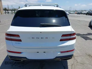2023 Genesis GV80 with VIN KMUHBDSB8PU102875, listed as a IAAI auction lot 42370874 with 30,318 mi miles and . Bid and sale history available at DreamBid. Image 16.