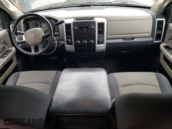 2009 Dodge 1500 SLT with VIN 1D3HV13T19S702739, listed as a Copart auction lot 55923585 with 125,251 mi miles and Clean Title. Bid and sale history available at carsss.com. Image 8.