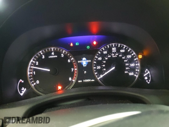 2013 Lexus GS 350 with VIN JTHCE1BL4D5005611, listed as a Copart auction lot 72619544 with 143,604 mi miles and Salvage Title. Bid and sale history available at carsss.com. Image 9.