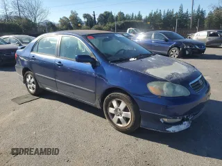 2007 Toyota Corolla CE with VIN 1NXBR30E27Z923820, listed as a Copart auction lot 89349025 with 299,999 mi miles and Salvage Title. Bid and sale history available at DreamBid. Image 4.