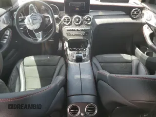 2019 Mercedes-Benz GLC with VIN WDC0J6EB4KF527365, listed as a Copart auction lot 64145193 with 53,274 mi miles. Bid and sale history available at carsss.com. Image 8.