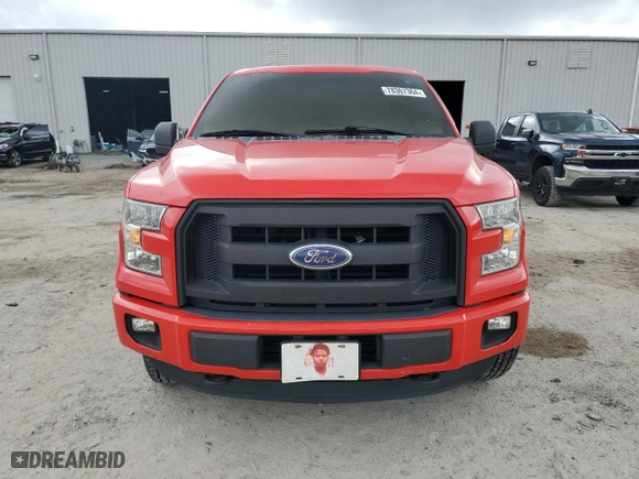 2015 Ford F-150 XLT with VIN 1FTEX1EP4FFB05711, listed as a Copart auction lot 78367364 with 0 mi miles and Salvage Title. Bid and sale history available at carsss.com. Image 5.