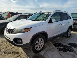 2011 Kia Sorento LX with VIN 5XYKTCA17BG135286, listed as a Copart auction lot 75340844 with 142,246 mi miles and Salvage Title. Bid and sale history available at carsss.com. Image 1.