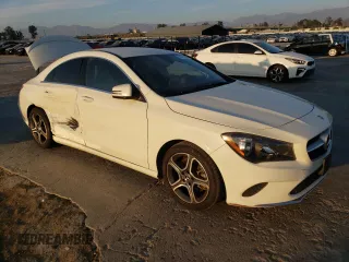 2018 Mercedes-Benz CLA 250 with VIN WDDSJ4EB3JN550780, listed as a Copart auction lot 82153373 with 60,286 mi miles and . Bid and sale history available at DreamBid. Image 4.