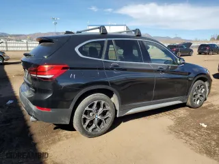 2020 BMW X1 xDrive28i with VIN WBXJG9C04L5P16314, listed as a Copart auction lot 46709905 with 45,064 mi miles and Salvage Title. Bid and sale history available at carsss.com. Image 3.