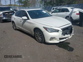 2014 Infiniti Q50 Premium with VIN JN1BV7AR5EM703788, listed as a IAAI auction lot 42118192 with 153,859 mi miles and . Bid and sale history available at DreamBid. Image 1.