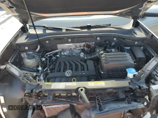 2021 Volkswagen Atlas SE with VIN 1V2JR2CA8MC591627, listed as a Copart auction lot 57173165 with 39,625 mi miles and Salvage title. Bid and sale history available at DreamBid. Image 12.